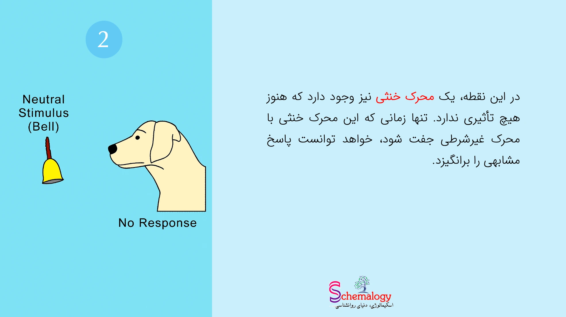 مرحله دوم شرطی سازی کلاسیک